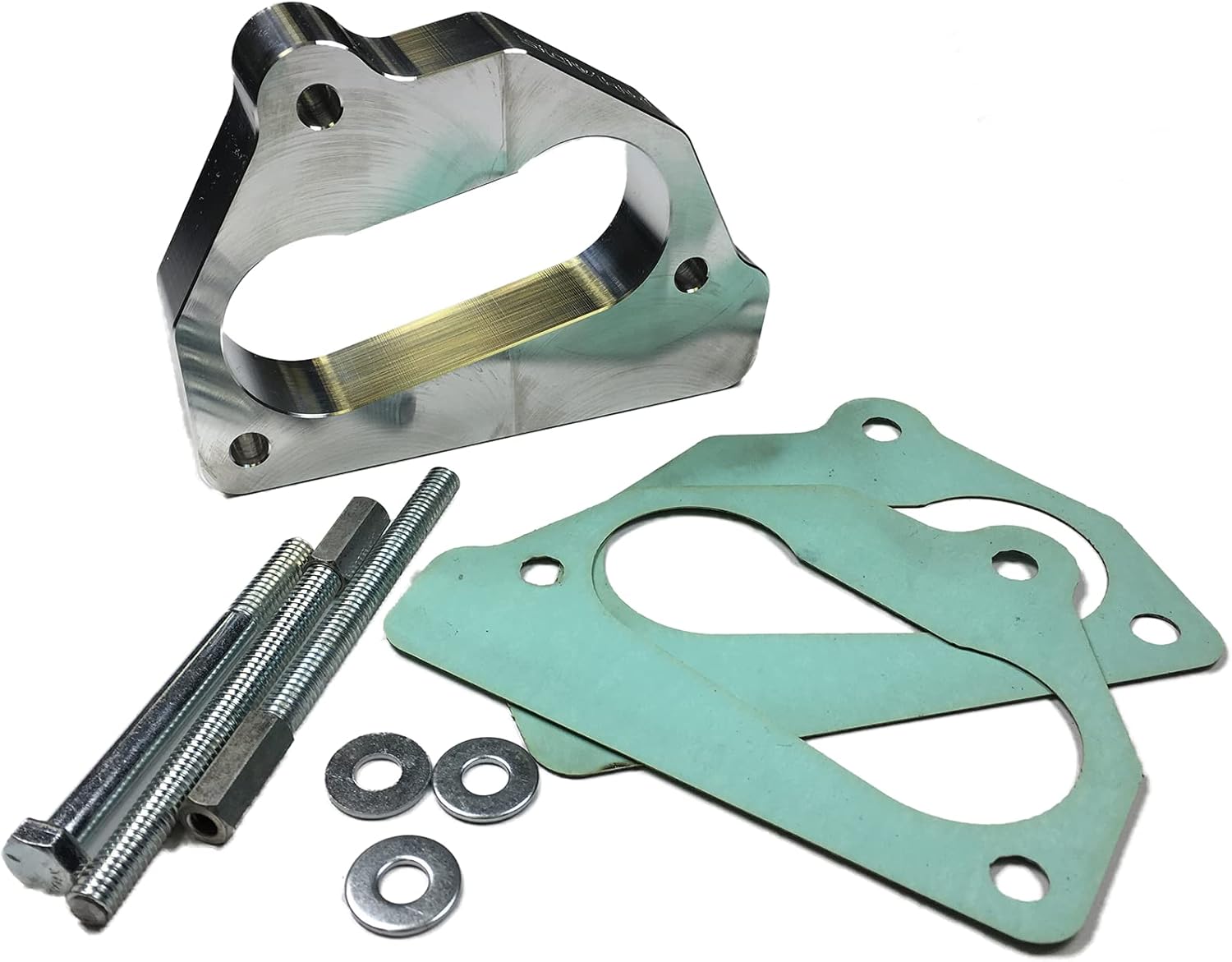 Throttle Body TBI Spacer 87-95 Chevy GMC 1500 2" Open Bore 5.7L USA Khaos Motorsports