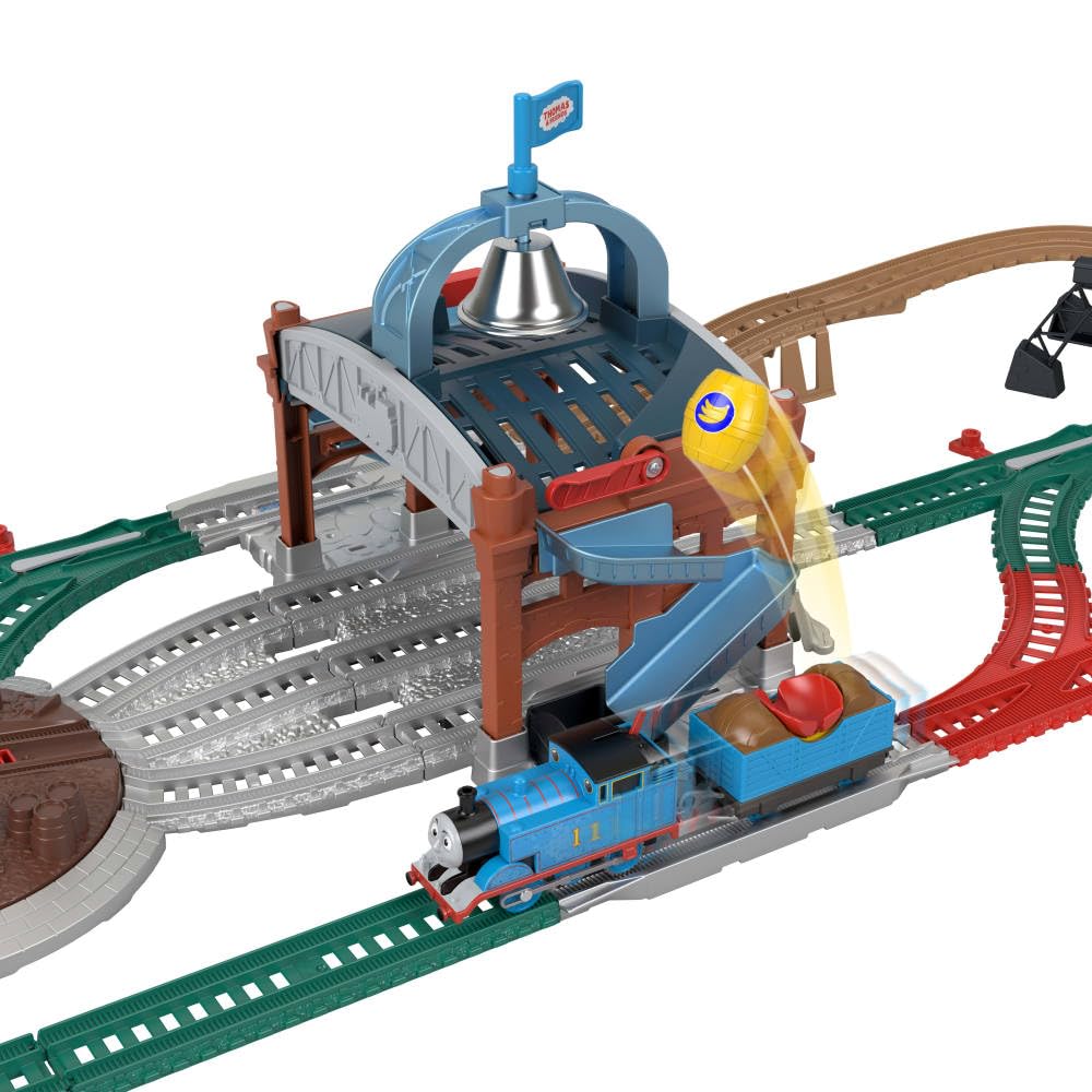 Thomas & Friends Pista giocattolo motorizzata. Consegna di barili! Per bambini a partire da 3 anni