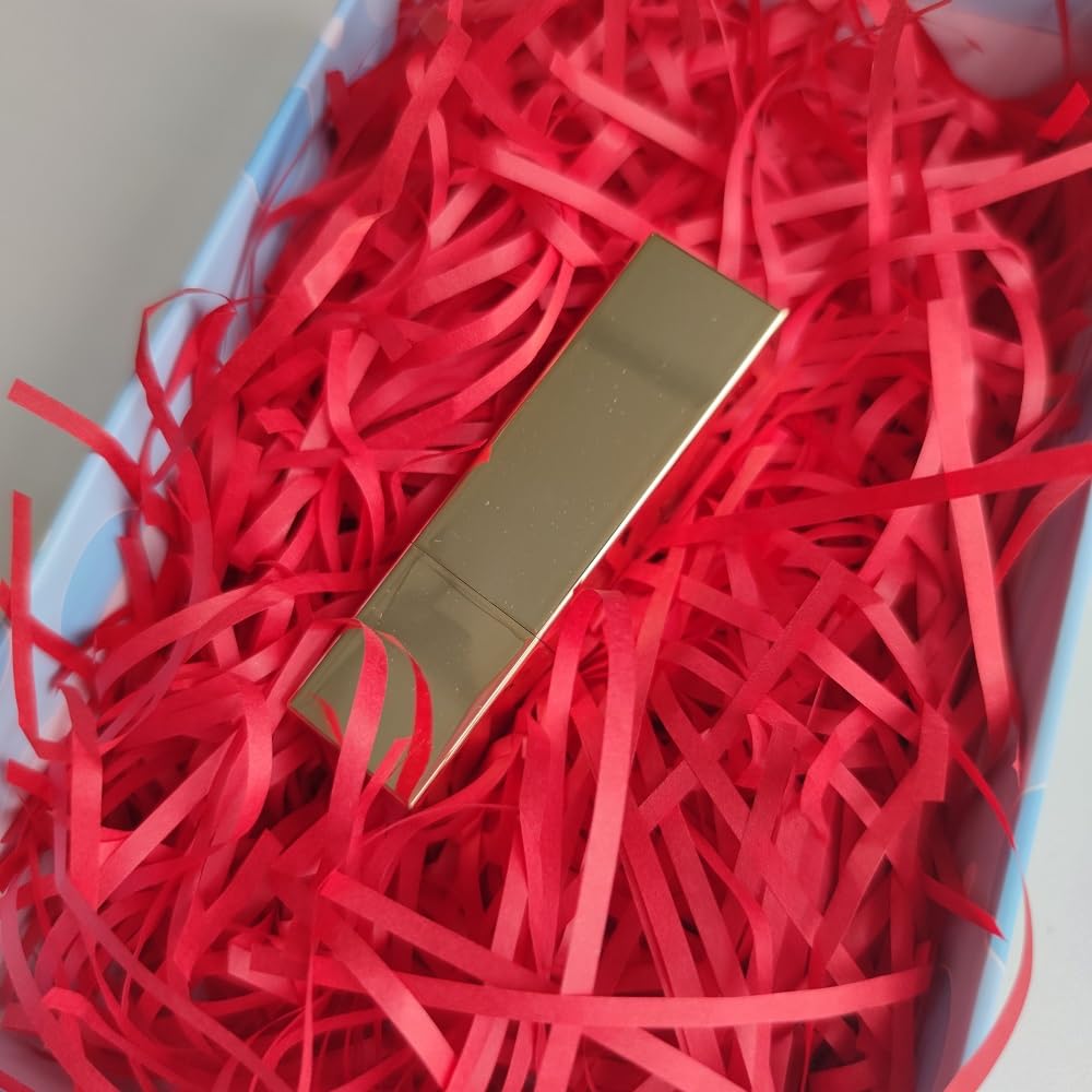 200g Red Shredded Tissue Paper for Gift Boxes & Hampers, Gift Wrapping Accessories,Hamper Filling,Gift Packaging Filler - Image 4
