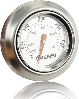 Hicello 0-300 ℃ BBQ Barbecue Temperature Gauge 1-13/16" replecement for Weber Charcoal Grill for Weber Q Grill fits Weber Spirit Gas Grill and Traveller Grill 60540