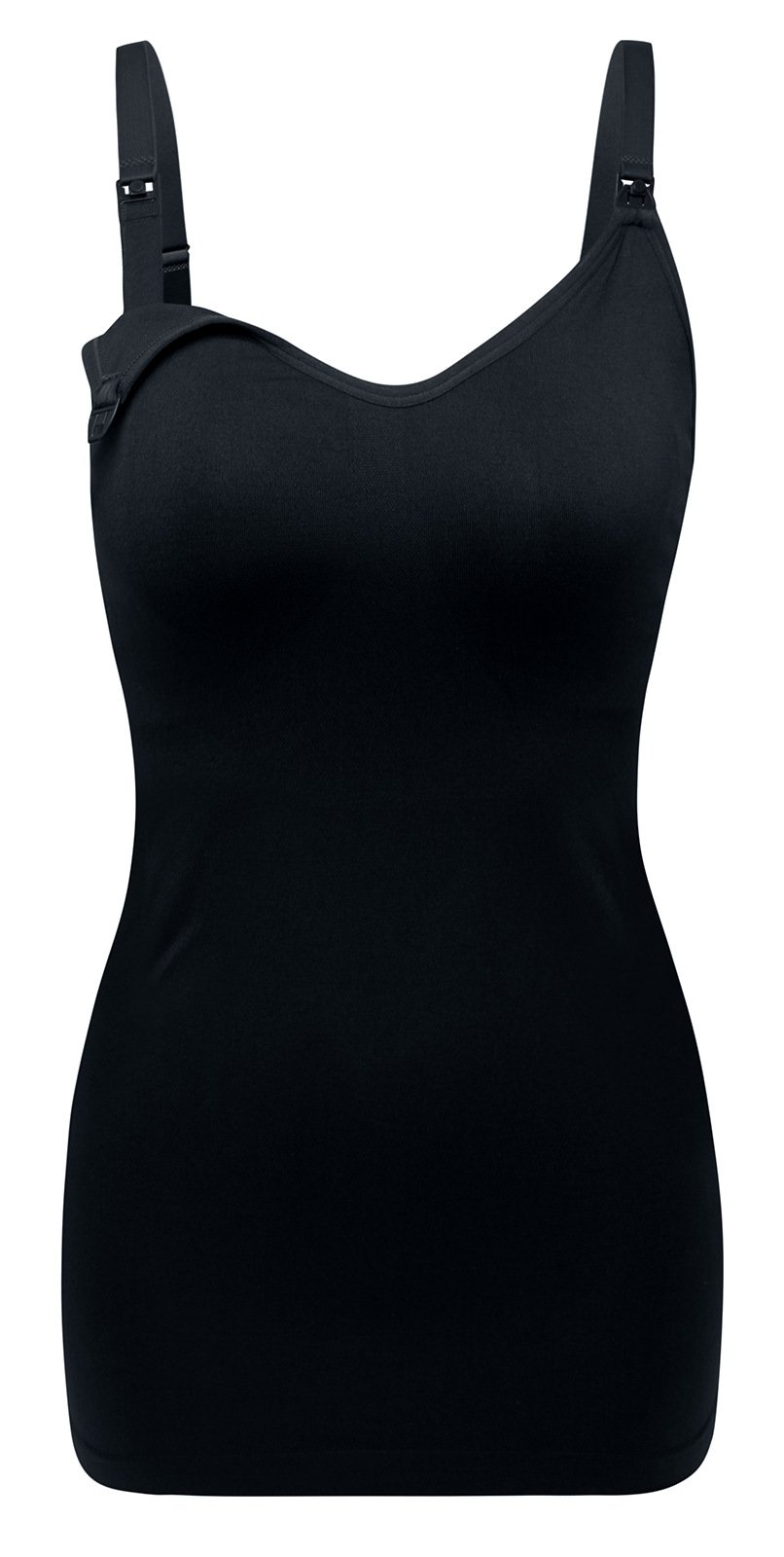 Nursing Tank Tops Senza Cuciture Donna