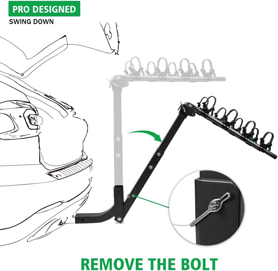 Authеntіс Crаzу Dеаlѕ AUREOLE Bike Rack for Car,4 Bike Hitch Racks with 2-Inch Receiver,Bicycle Carrier Racks Hitch Mount Double Foldable Rack for Cars, Trucks, SUV's and Minivans-4 Bike Bеѕt Dеаl 🛒 AUREOLE Bike Rack for Car,4 Bike Hitch Racks with 2-Inch Receiver,Bicycle Carrier Racks Hitch Mount Double Foldable Rack for Cars, Trucks, SUV's and Minivans-4 Bike