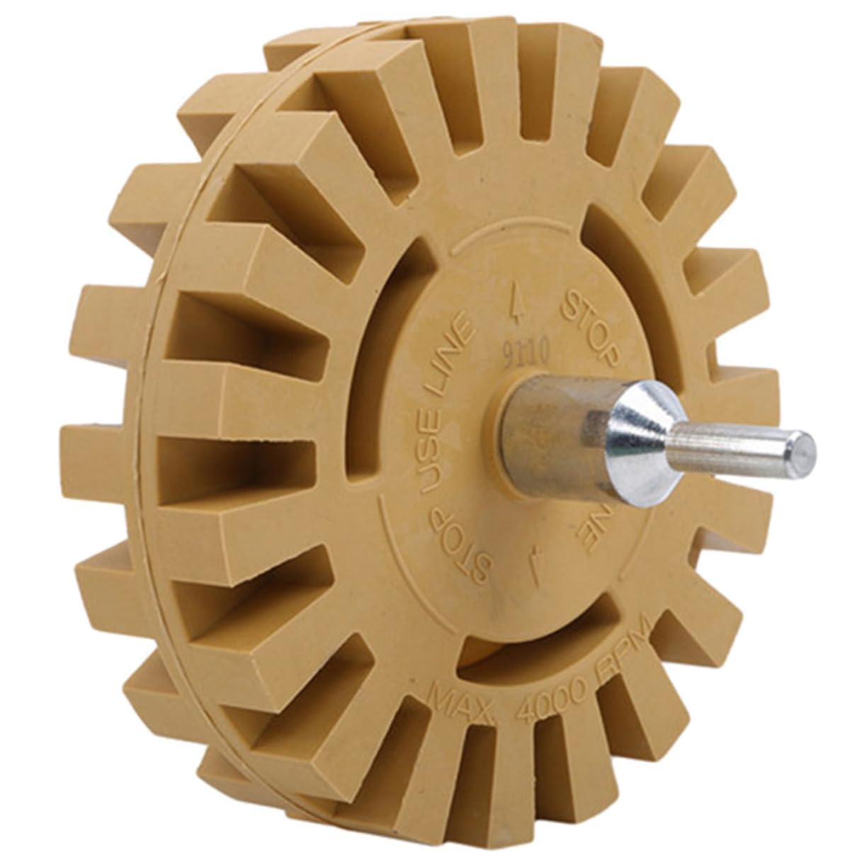 5 Stück Eraser Wheel Radierer für Aufkleberentfernung Effektives Werkzeug zum Entfernen von Kleberesten für Auto Haushalt und Industrie Langlebig und