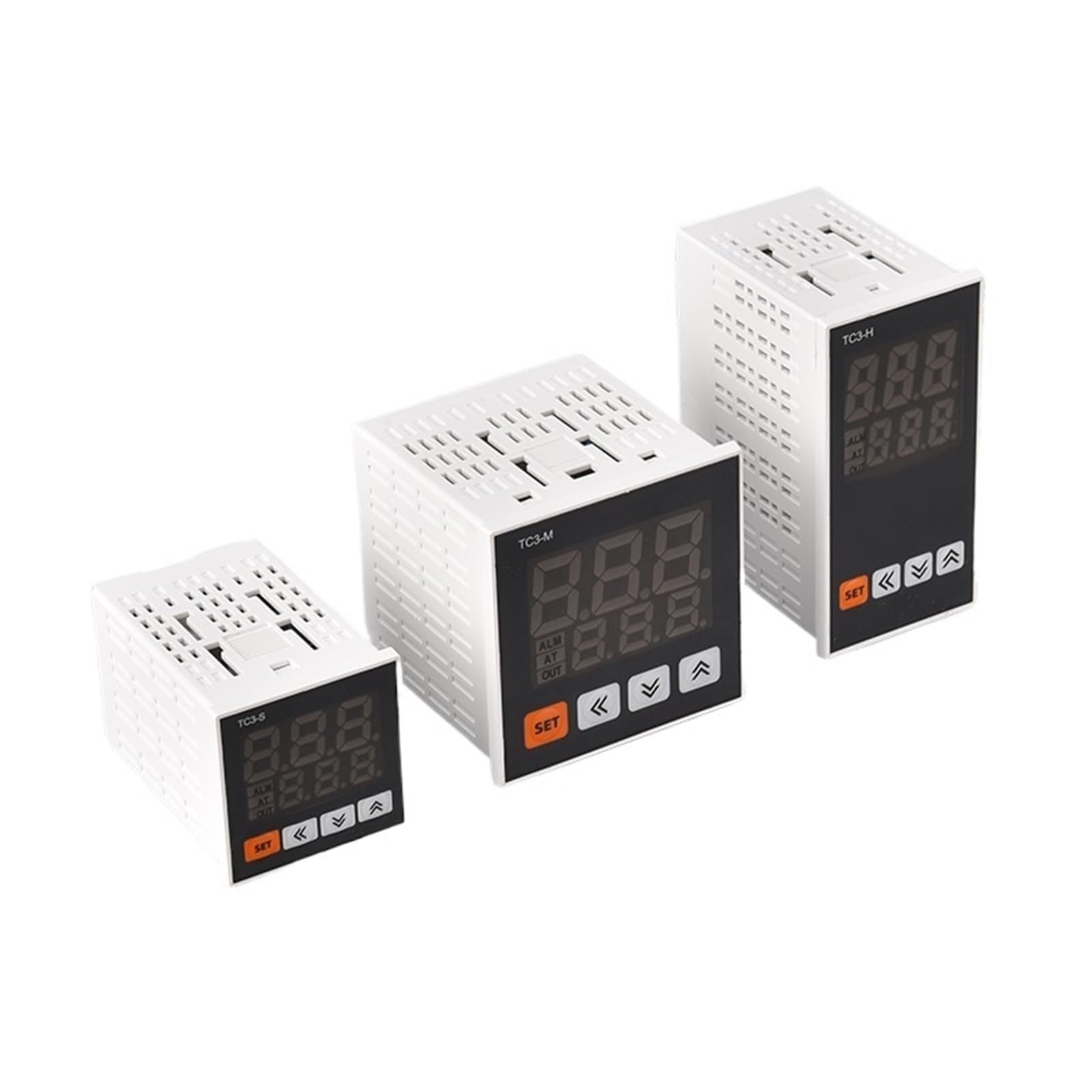 TC3 Serie Intelligent Digital Display Regolatore di Temperatura AC85-265V Ingresso Universale Doppia Uscita PID Termostato Controllo