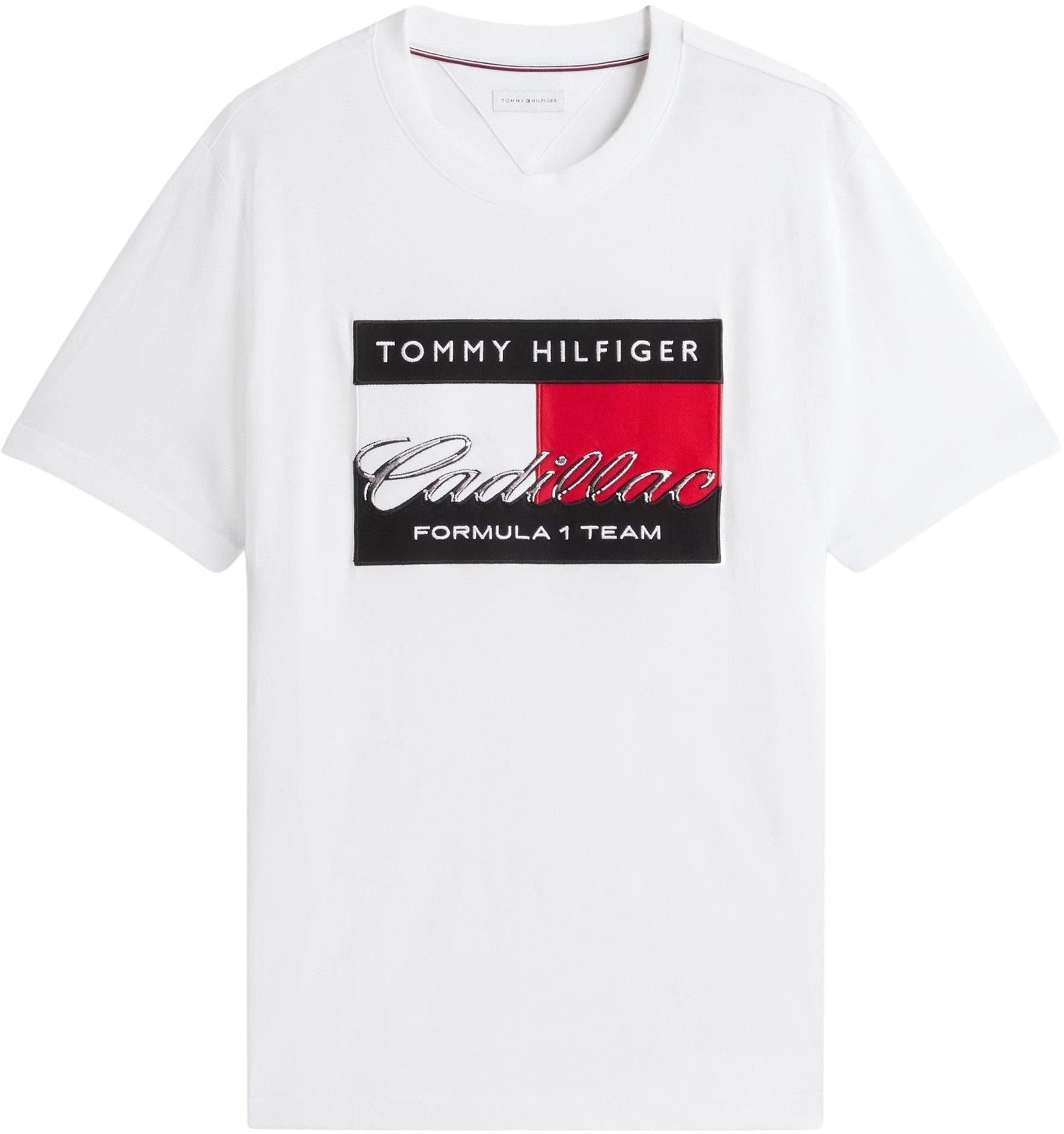 Tommy Hilfiger Unisex Th X Cf1 Graphic Flag Tee Mn0mn00140 S/S T-Shirt (1er Pack)