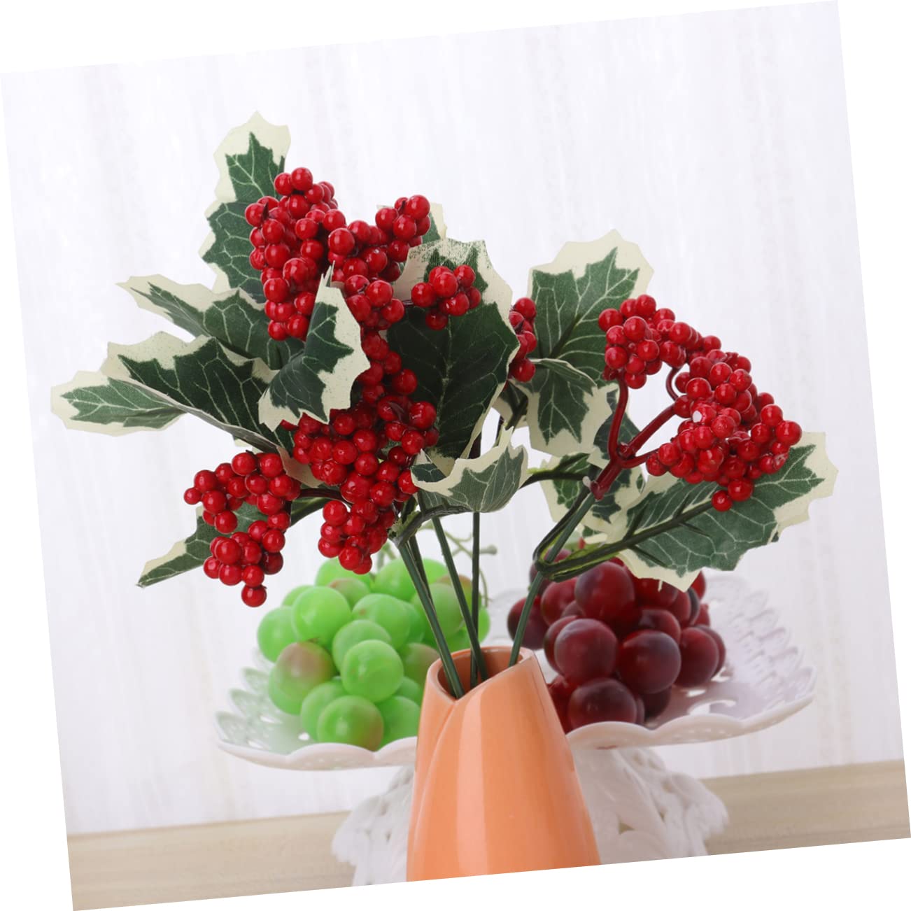 ABOOFAN 3 Juegos De Agujas De Pino Artificiales para Decoración De Árbol De Navidad Decoración Festiva para El Hogar 10 Unidades X 3