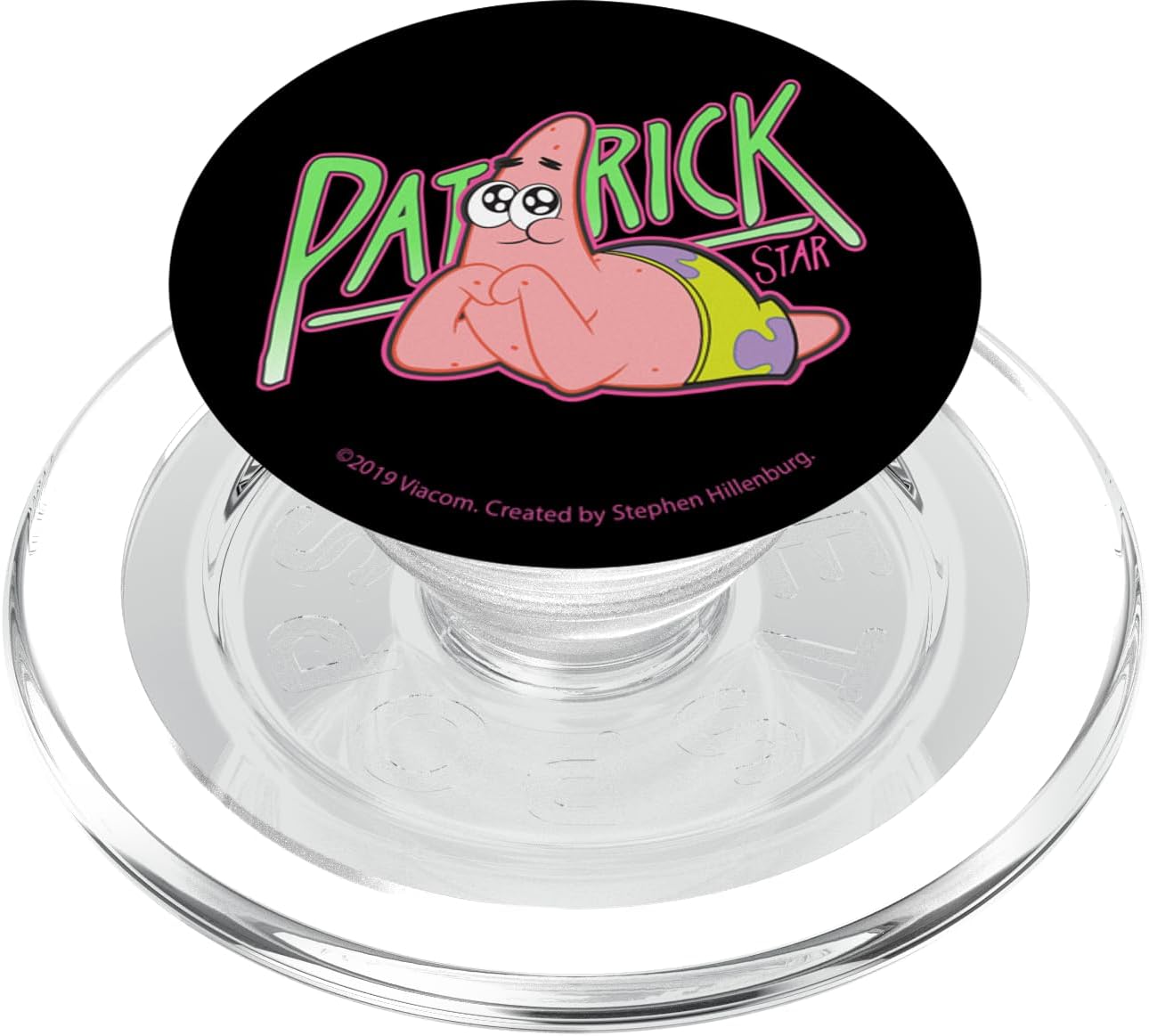 SpongeBob SquarePants Patrick Star Cute Portrait PopSockets PopGrip for MagSafe