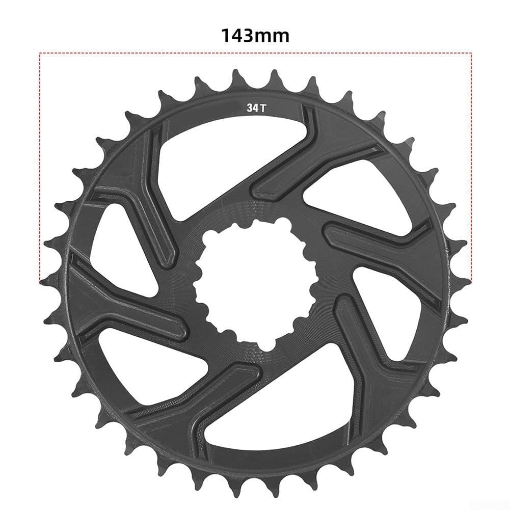 Guarnitura Bici 3 Viti 34T Narrow Wide con BB 68mm