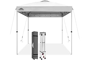 EAGLE PEAK 8x8 Pop Up Canopy Tent Instant Outdoor Canopy Easy Set Up