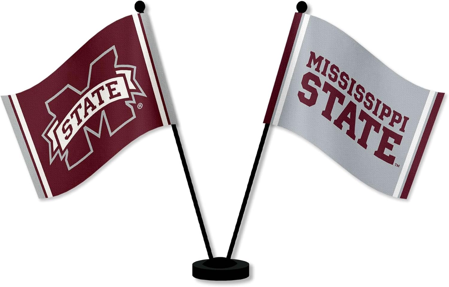 WinCraft Mississippi State Bulldogs Desk and Table Top Flags