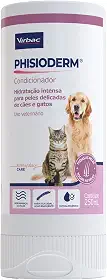 Virbac Phisioderm Condicionador para Cães e Gatos 250 mL