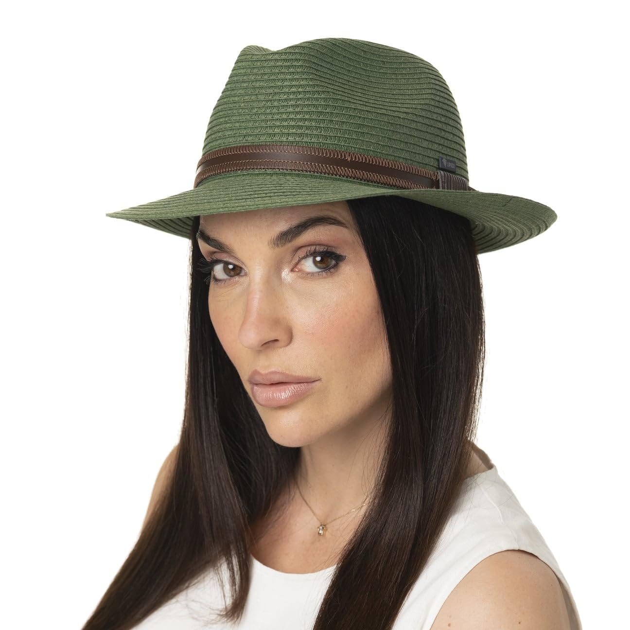 CAPPELLISHOP Mondavio Bogart Cappello Fedora Prodotto in Italia Uomo Primavera Estate