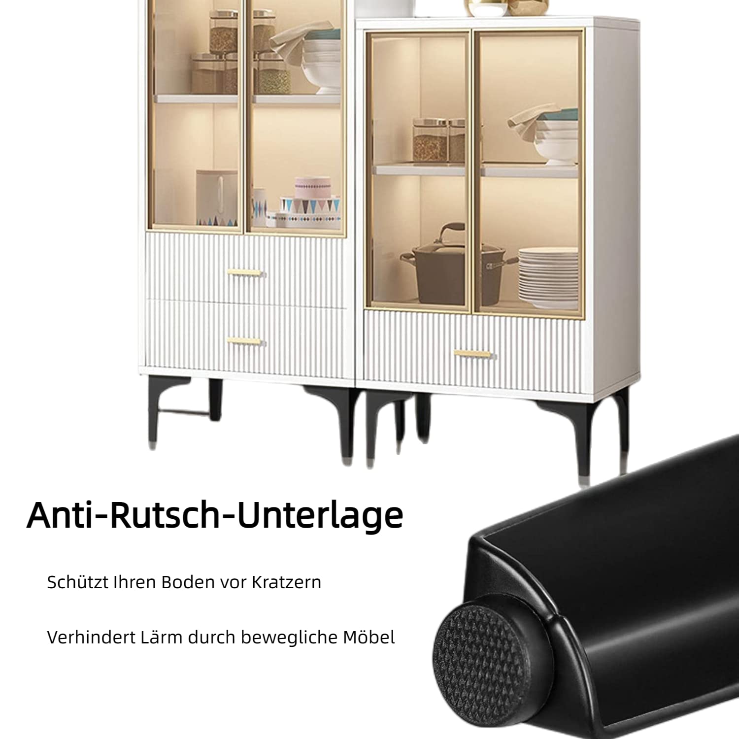 4 stuks meubelpoten ijzer,zwart, conisch schuine meubelpoten, metalen