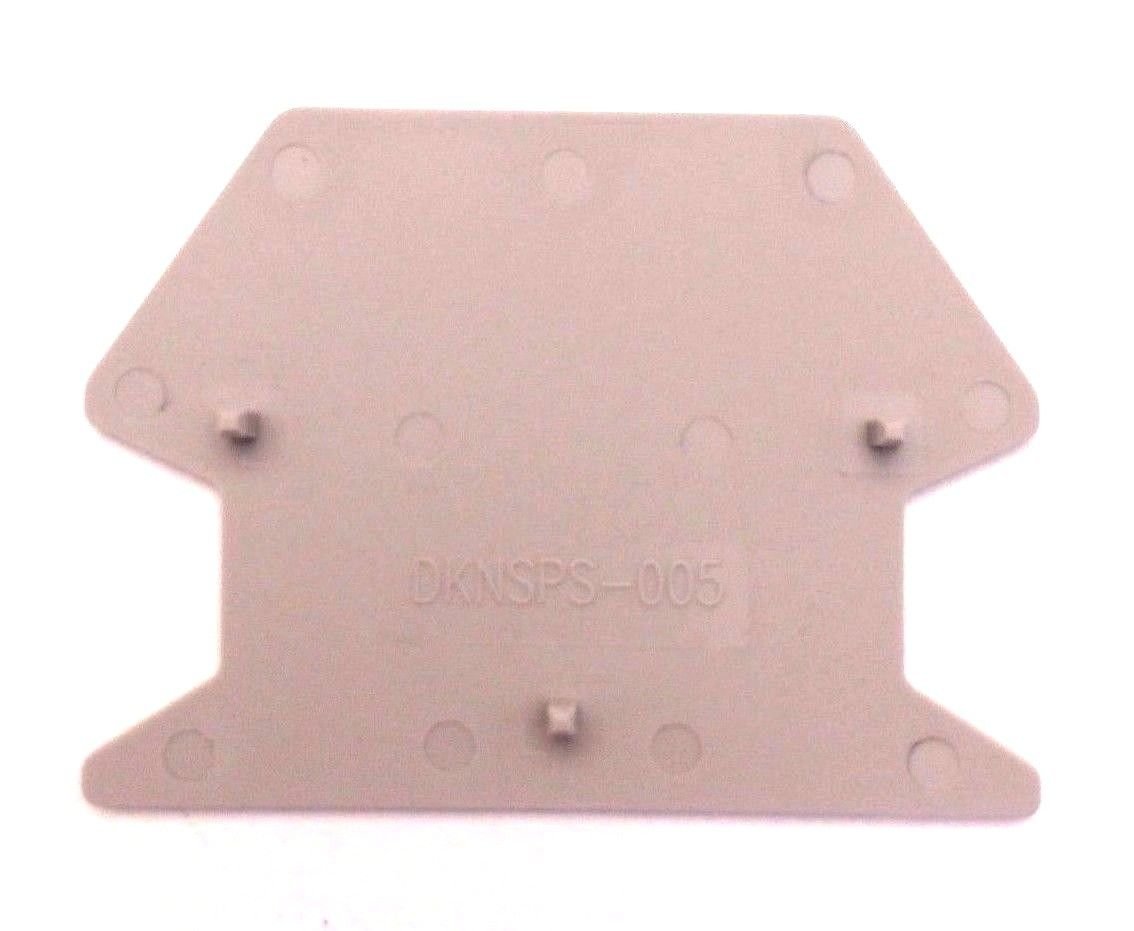 Dinkle DKNSPS-005 DIN Rail Terminal Block Partition for DK2.5N DK4N, Pack of 50