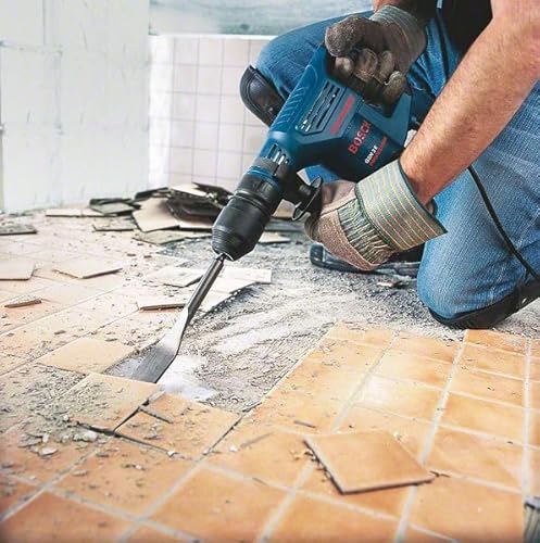 Bosch Professional Schlaghammer GSH 3 E (inkl. Fliesenmeißel, Spitzmeißel, Zusatzhandgriff, Handwerkoffer)