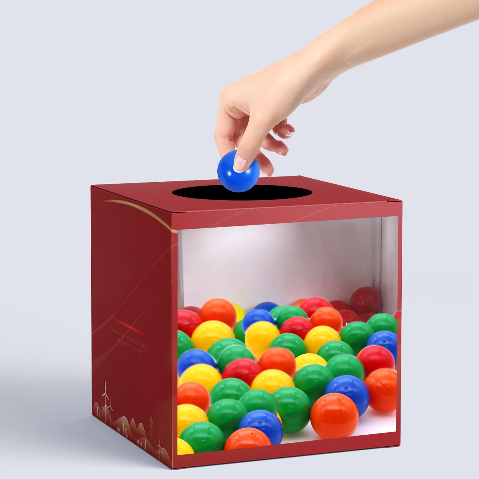 50 Blauwe Loterijballen 3 Cm - Holle Kunststof Bingo Ballen Voor Feest Spel 2 50 Blauwe Loterijballen 3 Cm - Holle Kunststof Bingo Ballen Voor Feest Spel 2