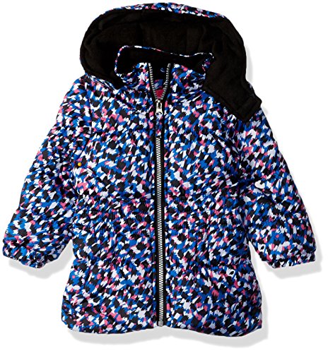 Pink Platinum Baby Girls Colorful Cheetah Puffer