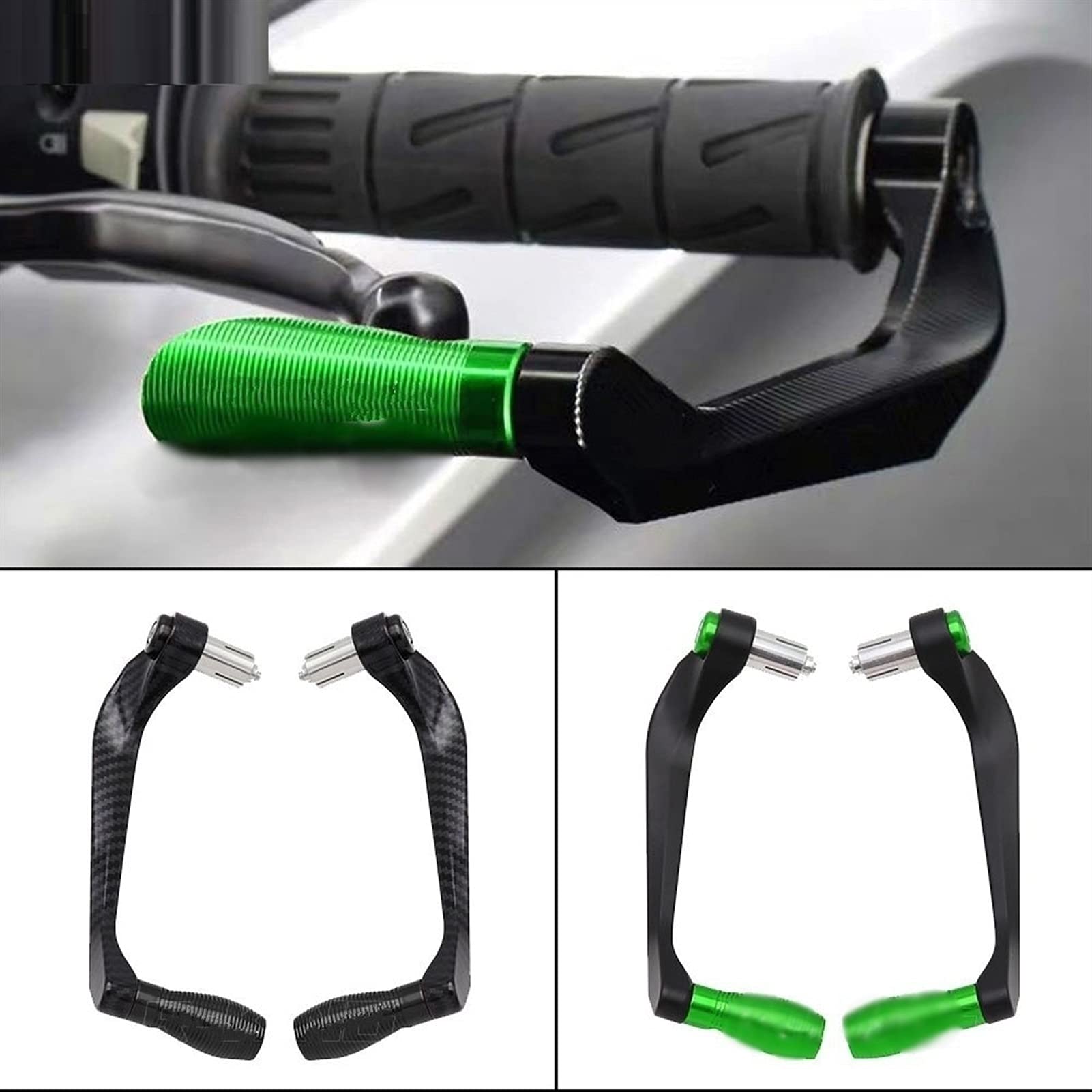 WOODEY Empuñaduras De Manillar De Motocicleta, Palancas De Embrague De Freno, Protector De Barra De Manillar para H&Onda CB599 CB600 CB600F CB919 CB900 Hornet 600 900 (Color : 6)