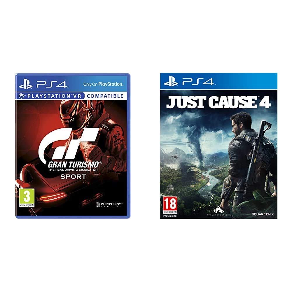 Just Cause 4 (PS4)+GT Sport (PS4)
