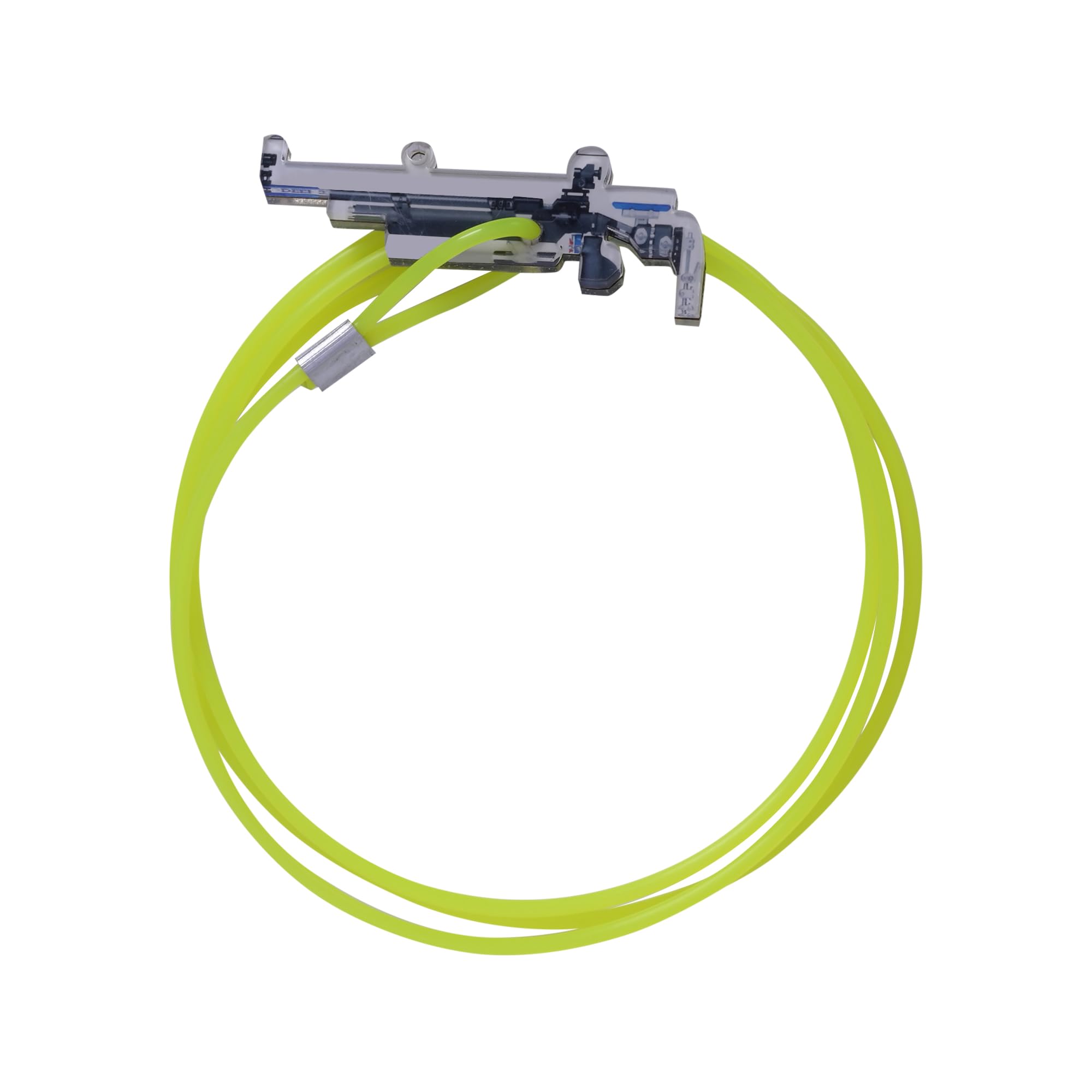 Pardini Hard Plastic Toy Rifle Safety Flag for Rifle Shooting Sports (Yellow) - CNC Cutting Design, Approx. 1 Meter Length, ISSF Standard, Attractive Flag Attachment-image-27