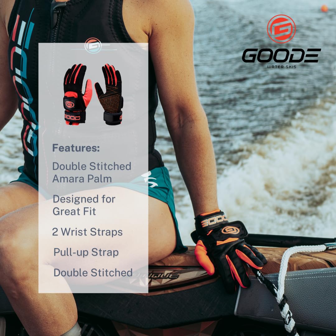 GOODE Pro - Guantes de esquí acuático (pequeños)