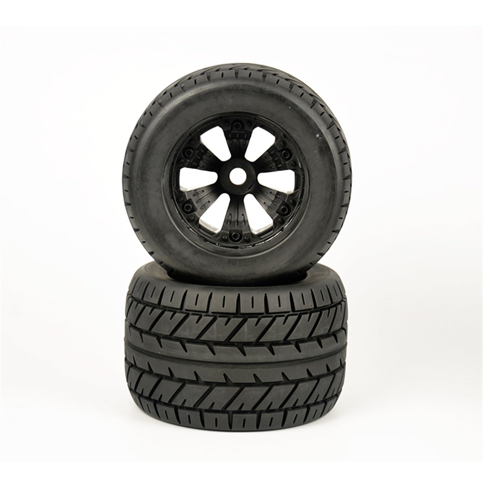 Für A8021 1/8 RC Ferngesteuerten Modellautos Für Monster Flat Sports Tire Road Tires Rad 17 Mm Adapter 165 Mm * 104 Mm Modifizierte Teile Räder