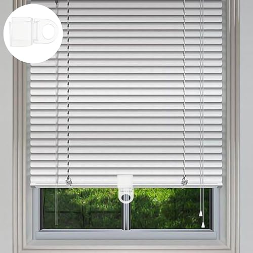 Miniatura 6 de Paquete de 10 agarres enrollables en forma de U para colgar cortinas con anillo, clips de cortina para ventanas inalámbricas para el hogar, clips de