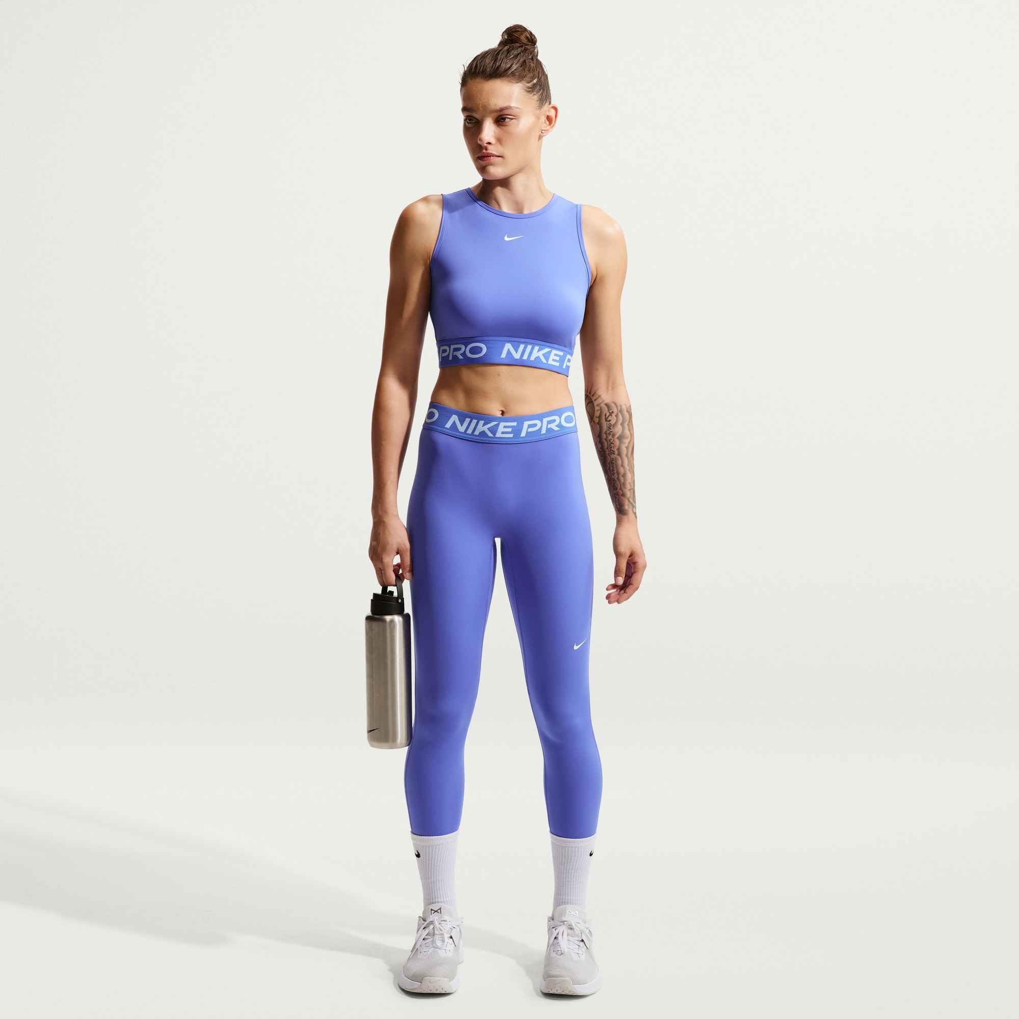Nike Women's Performance Gym Legging - Sapphire - 12 (M)
