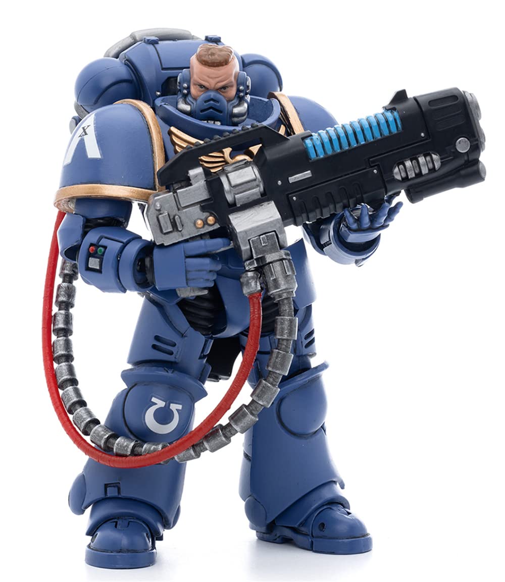 HiPlayJoyToy Warhammer 40K Ultramarines Hellblasters Brother Paxor 1:18 Scale Collectible Action Figure