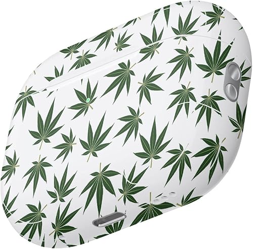 Miniatura 3 de MightySkins - Fundas compatibles con Apple AirPods Pro 2 - Pot Leaves Green  Funda protectora de vinilo duradera y única  Fácil de aplicar, quitar y