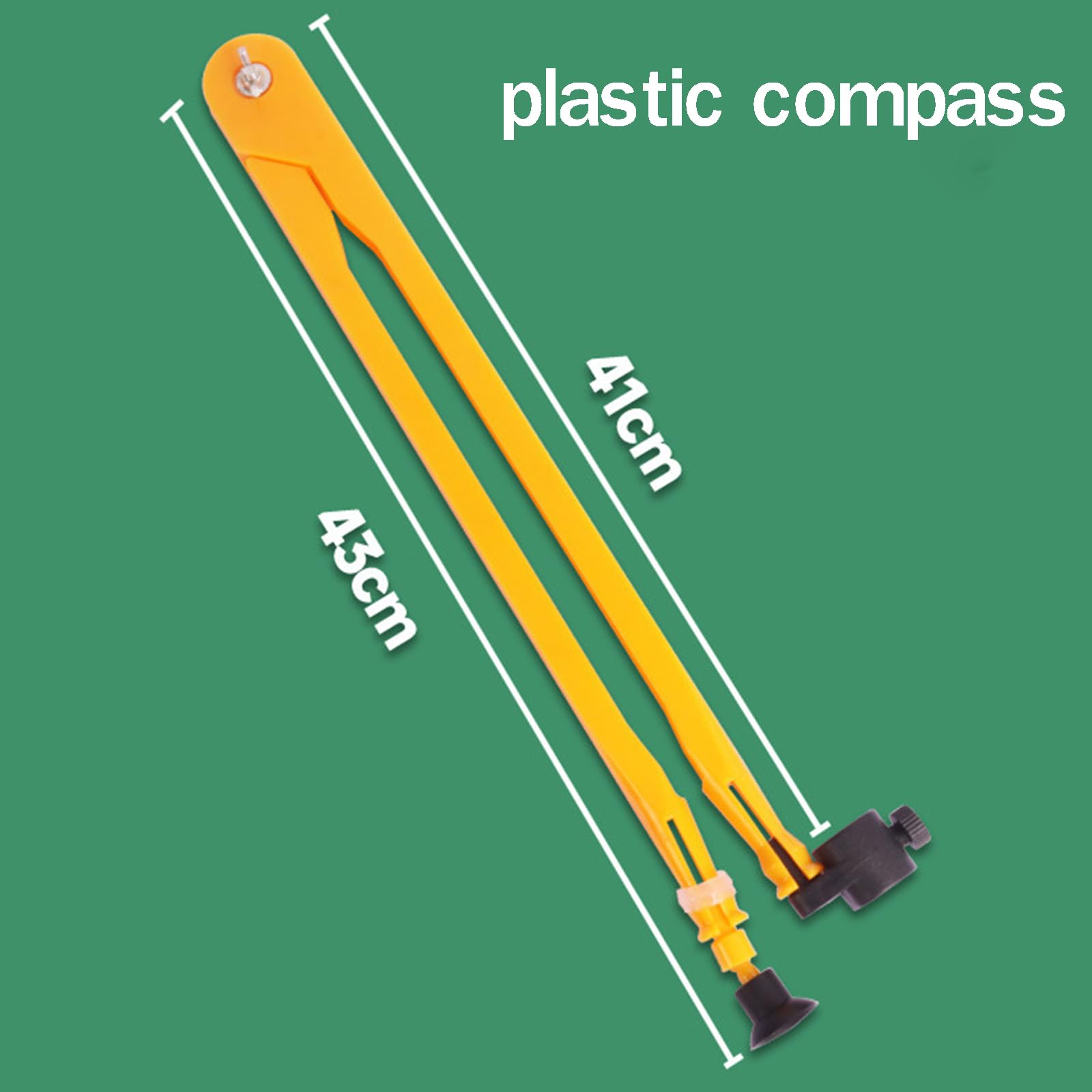 Set di Righelli Triangolari Grandi con Magnete, Strumento Misurazione Matematica, Misurazioni Chiare, Numeri Grandi, Facile Controllare, con Impugnatura Ergonomica, per Architetto,4pcs