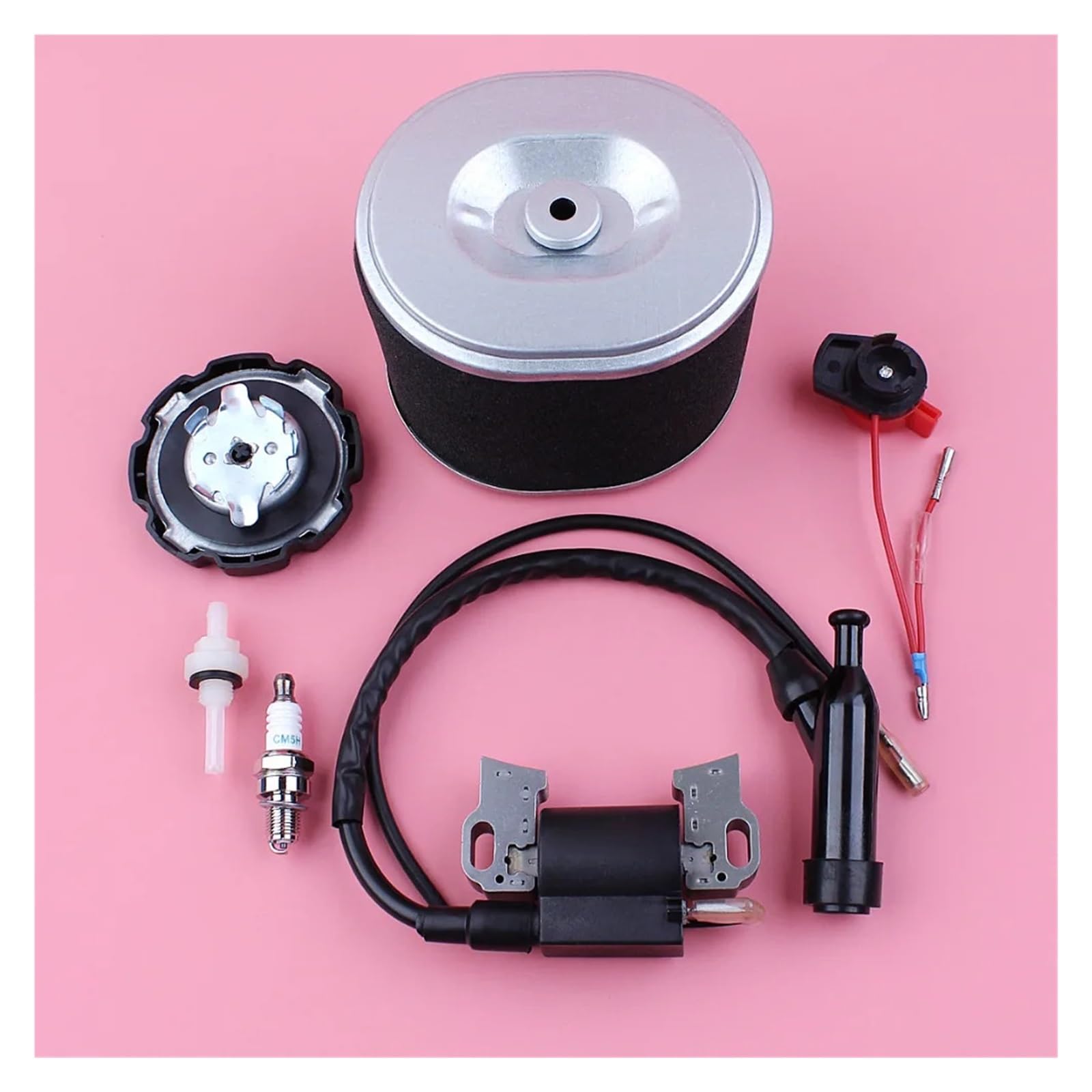 Bougies d'allumage et interrupteur pour tondeuse GX340 11HP