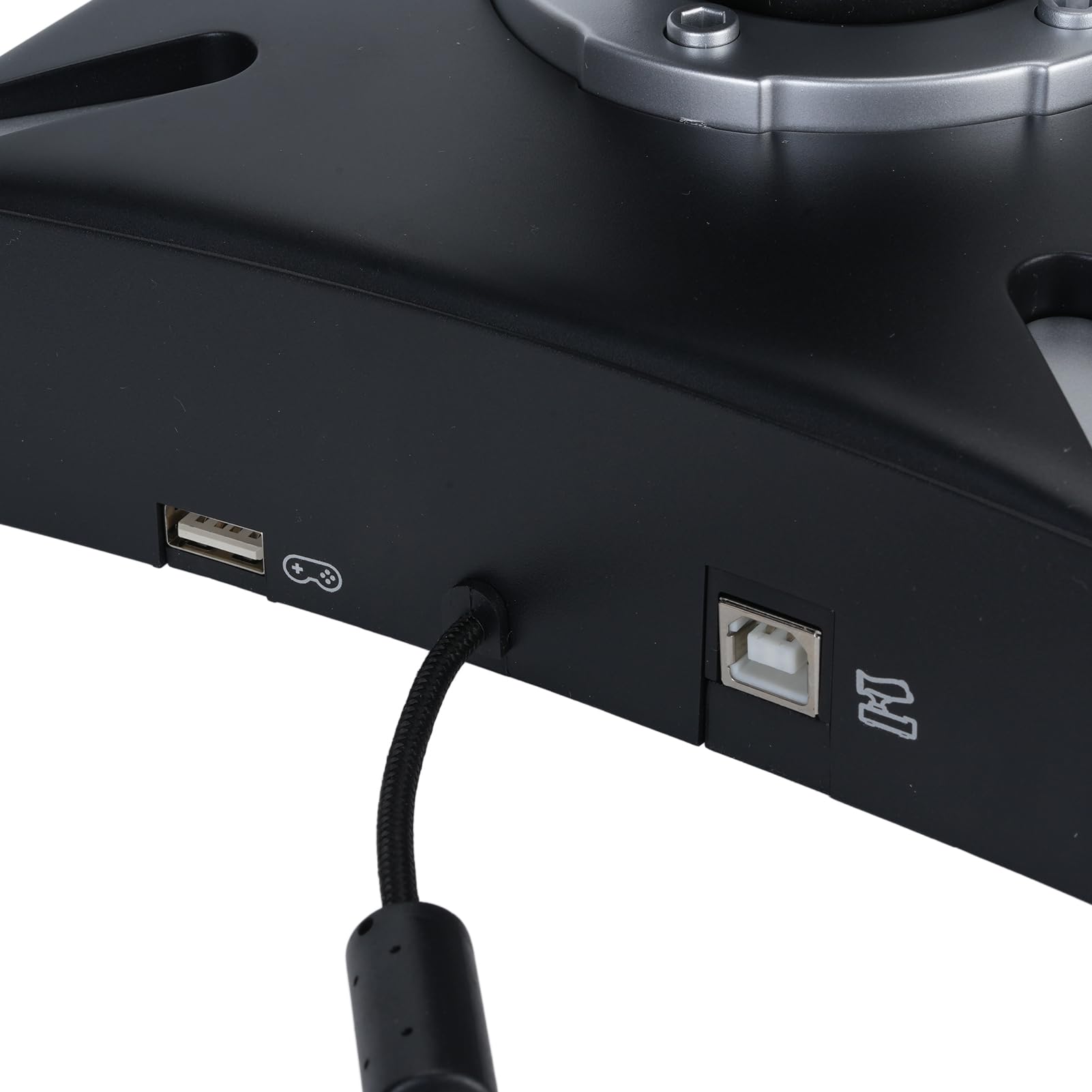 XUMIUZIY Flugsimulator Joystick mit Vibrations Gashebelsteuerung, 4 Achsen, 16 Programmierbare Tasten, Saugnapfbasis, Doppel Stick Controller für Serie X S