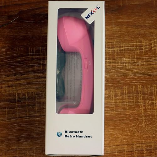 Miniatura 8 de Teléfono Retro Auricular - Teléfono Bluetooth Inalámbrico Micrófono Altavoz Teléfono Receptor de Llamada