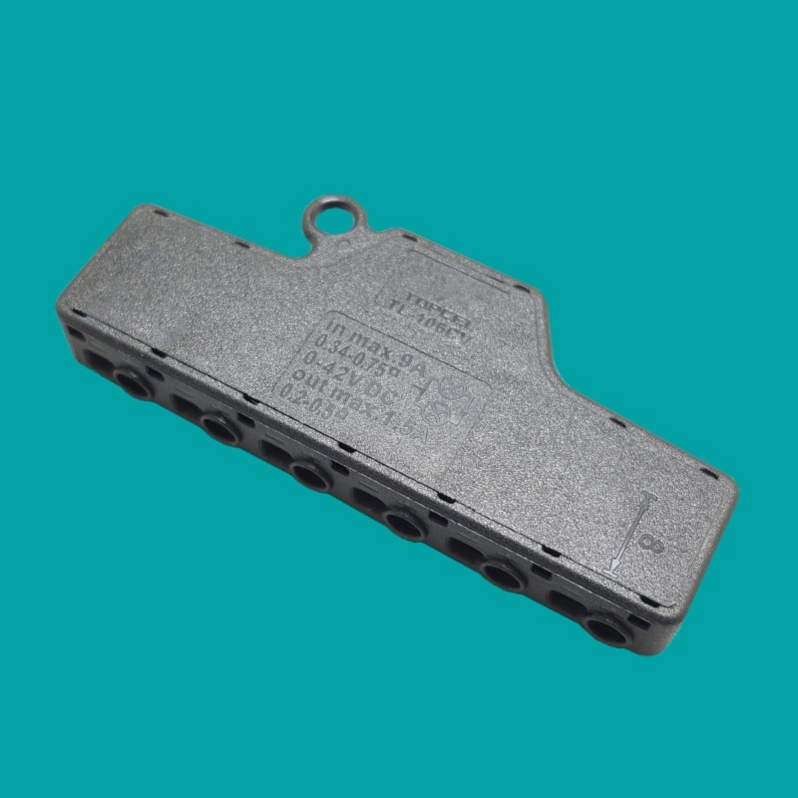 Effizienter Stromverteilerstecker mit 1 Eingängen & 6 Ausgängen LED Streifen Lichtverdrahtung Verteilerblock für LED Streifen Schnellanschluss Verteilerblock