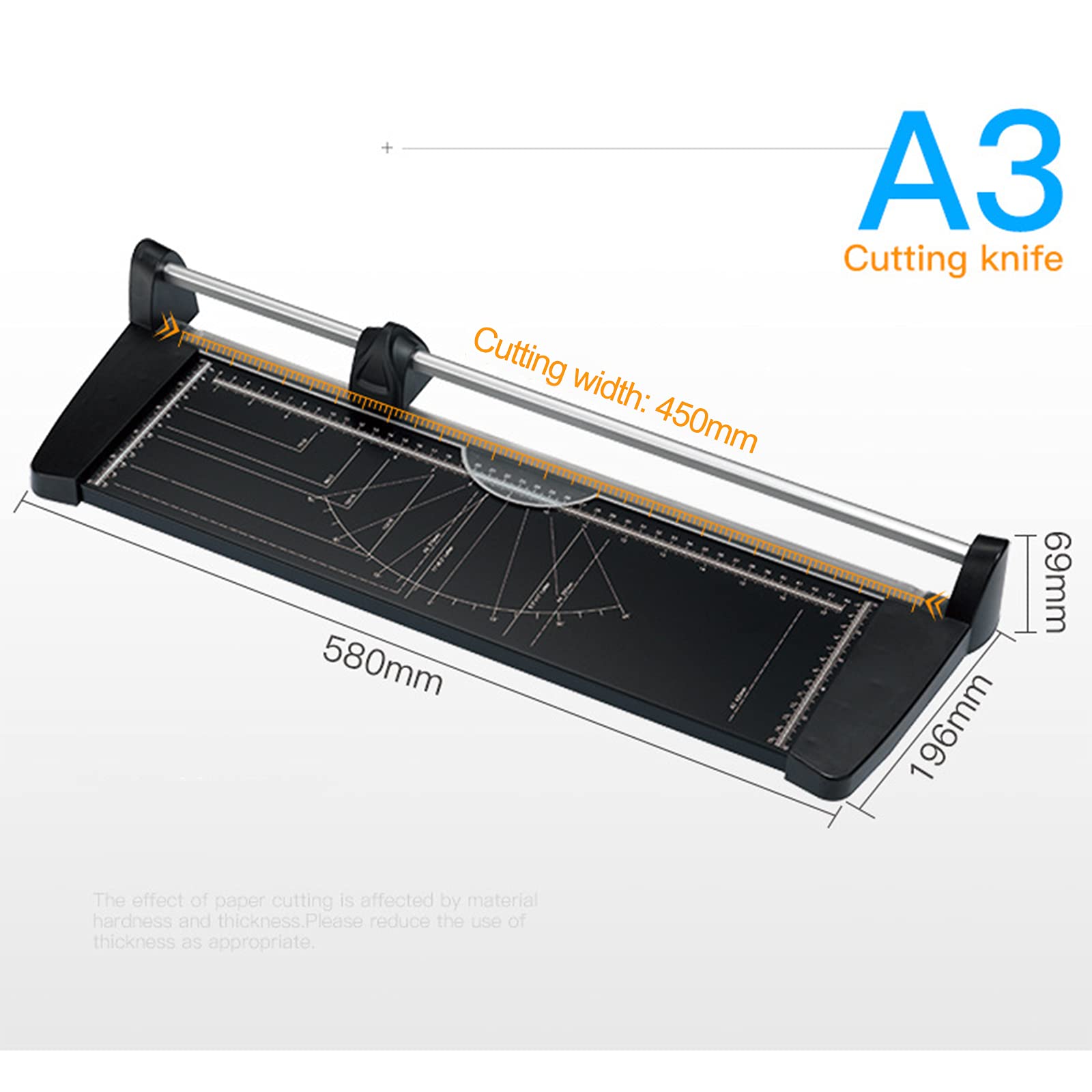 Taglierina Di Carta, Taglierina Di Carta Portatile A Ghigliottina, Taglierina Di Carta A Ghigliottina Per Scrapbooking Con Protezione Di Sicurezza Per Taglio Standard Di Carta A2 A4 A3, Foto O Etiche