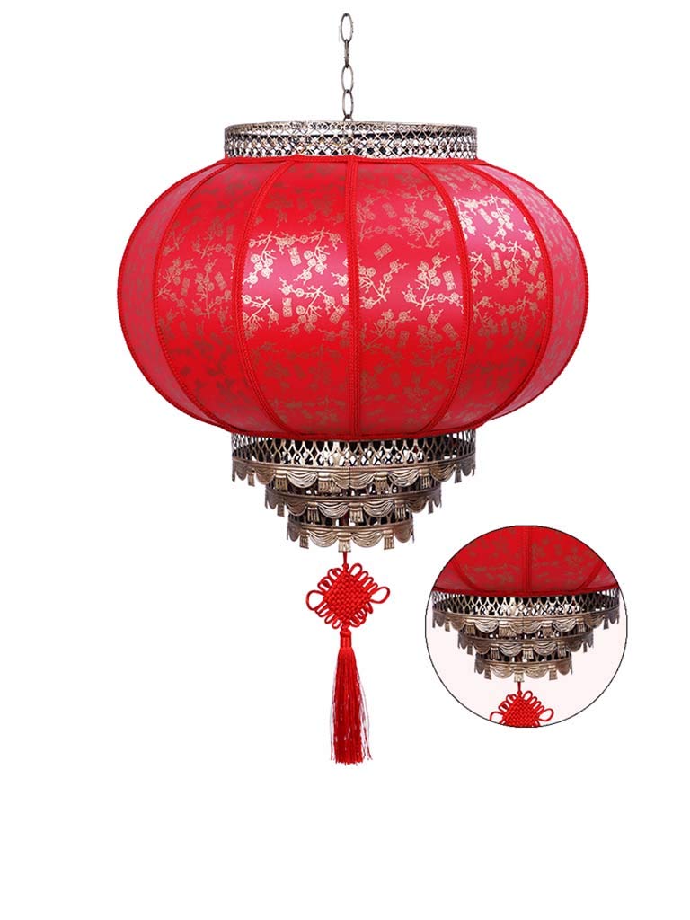 2 Or Rouge Chinois L Dragon De Papier Palais Lanterne Anniversaire Japonais Party Deco Q
