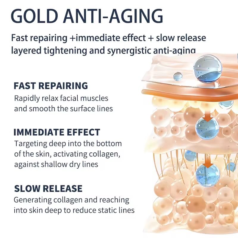 Miniatura 7 de CKTUING Suero de retinol cuidado de la piel antienvejecimiento, reafirmante y reductor de arrugas con vitamina C, ácido hialurónico e hidratante