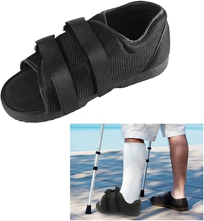 Amazon Sowaka ギプスシューズ 片足 左右兼用 30cm 調整可能 介護シューズ 松葉杖 骨折 リハビリ ギプス 靴 シューズ カバー 23 5cm Sowaka リハビリ靴 介護靴