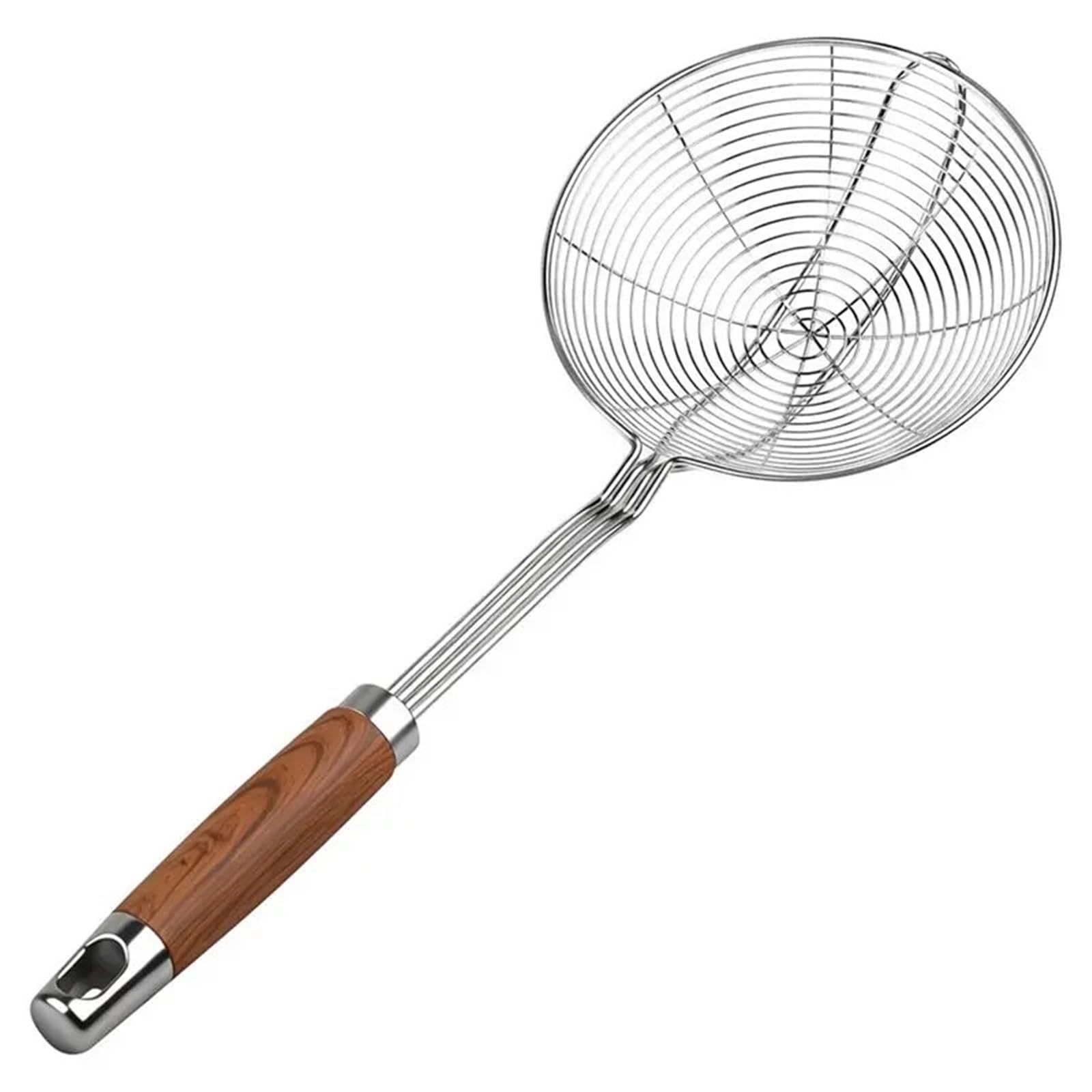 Cucchiaio for schiumarola con filtro Spider da 2 pezzi manico Per Alimenti