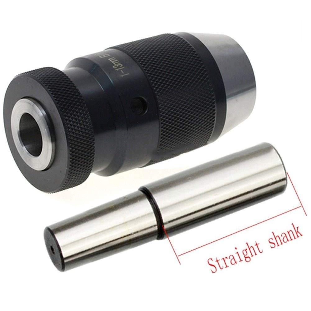 Portabrocas con caña recta Arbor bloqueo automático Chuck Auto Ajuste for la perforación de la máquina Más potente y eficiente
