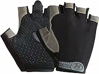 Luva Bike Ciclismo Crossfit Musculação Academia Esportes Fitness Antiderrapante Rubber Fit