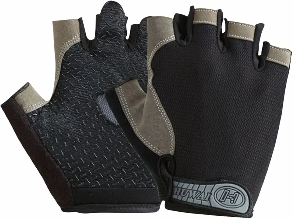 Luva Bike Ciclismo Crossfit Musculação Academia Esportes Fitness Antiderrapante Rubber Fit