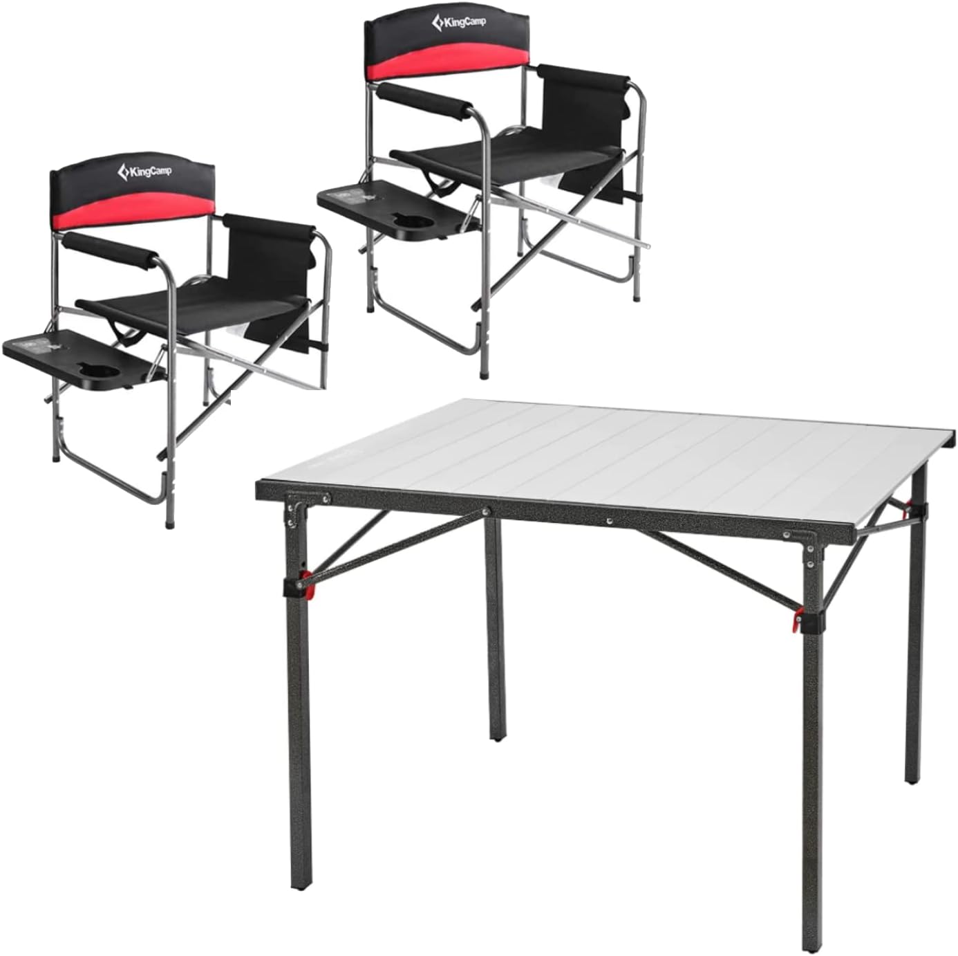 KingCamp Camping Directors Chair Folding Oversized