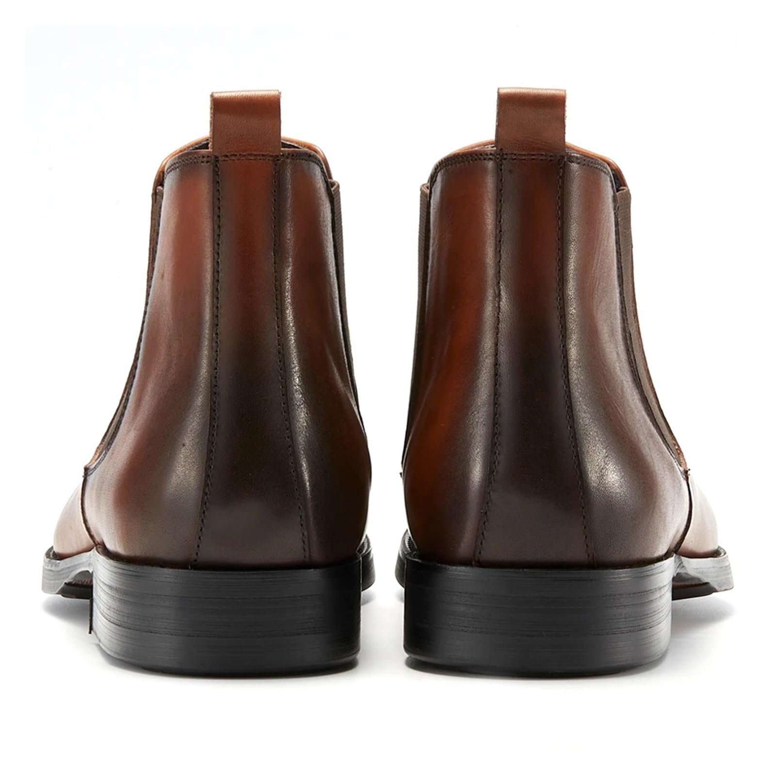 Stivaletti Chelsea Da Uomo Stivaletti Chelsea In Pelle, Slip-on, Scarpe Da Uomo, Stivali Motociclista, In Stock