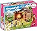 PLAYMOBIL Heidi 70255 Peters Ziegenstall, Mit Lichteffekt, Ab 4 Jahren