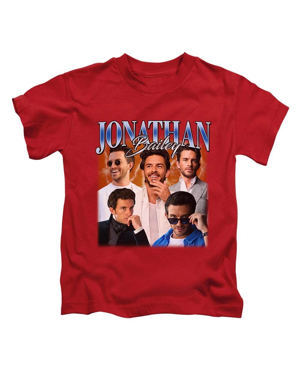 Taylor Brown Unisex Red Jonathan Bailey, Trending Graphic Tee Vinatge Design Tee T-Shirt Funny T Shirt Top