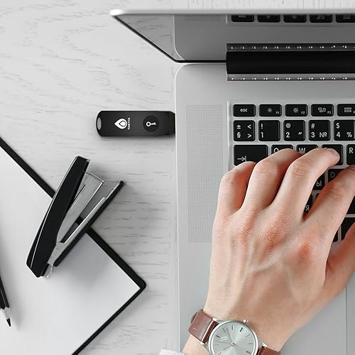 Miniatura 9 de FIDO U2F Llave de seguridad Thetis diseño plegable de aluminio Autenticación universal de dos factores USB tipo A para protección adicional en