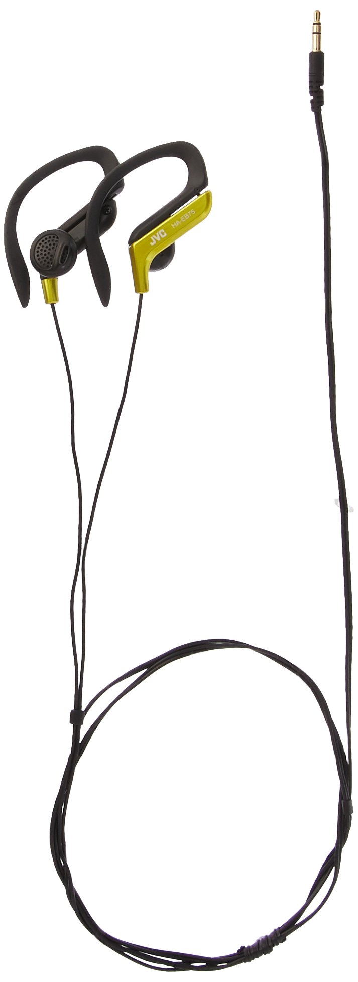 JVC HAEB75Y Sports Clip Headphone, Yellow