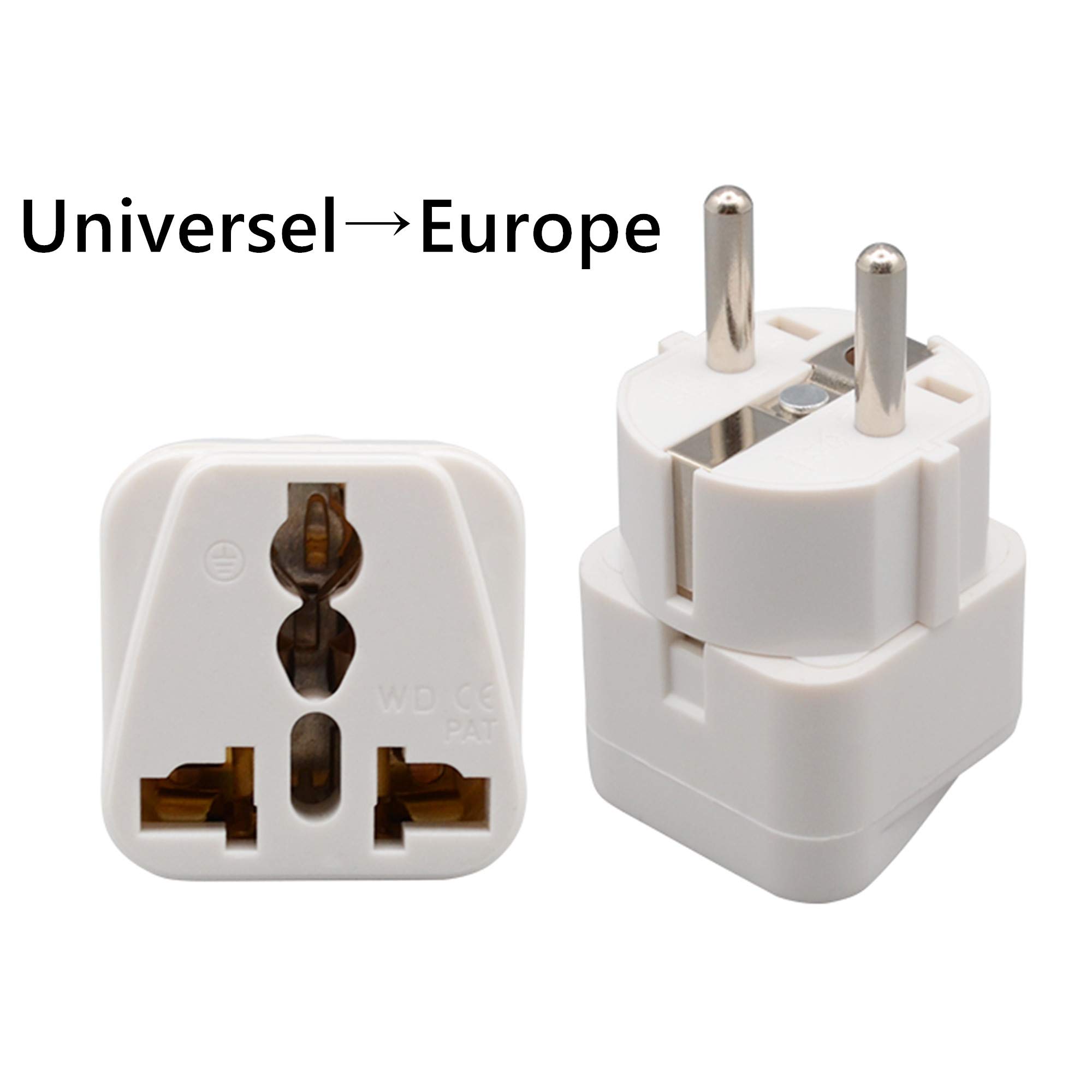 Lot De 5 Adaptateurs Prise FR Vers US - Pour Voyager Aux USA, Japon, Canada Et Plus